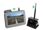 Kit retromarcia solare - Monitor 5" + telecamera magnetica wifi wireless HD 720P