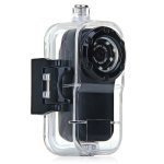 Mini športová kamera FULL HD + akčná kamera vodotesná do 10 m + 5 IR LED + príslušenstvo