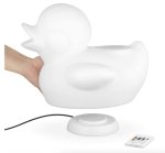 Plávajúca kačka LED farebná svietiaca + reproduktor 5W - IP67 vodotesný na diaľkové ovládanie