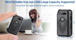 MINI аудио рекордер WIFI APP, управляван през вашия мобилен телефон (смартфон) + живот на батерията до 20 дни