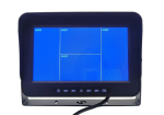 Monitor LCD impermeable - 10" con protección IP69 para 8 cámaras + tarjeta SD de 128 GB