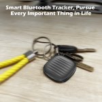 Mini Bluetooth GPS tracker na kľúče ako kľúčenka pre iOS (Apple Find My)