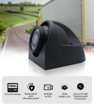Telecamera laterale per auto o macchina 1080P AHD FULL HD con 8 LED IR + IP67 e WDR