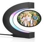 Fotorámeček levitující magnetický – rám na fotky vznášející se + RGB LED osvětlení