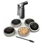 Set Whisky Smoker – udicí souprava s pilinami, hořákem a 4 příchutěmi