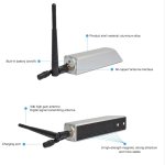Mini doplnková WiFi HD bezpečnostná kamera s LED svetlom a krytím IP69