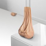 Zarážka dveřní varlata – zarážka do dveří vtipná ve tvaru varlat