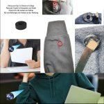 Špionážní SET - Mini pinhole kamera Full HD WiFi/P2P - zaostření textu + spy sluchátko do ucha