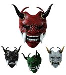 Maska na obličej Japan Assassin – japonská ninja maska na Halloween a karneval