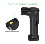 Smart USB pumpa na auto, kolo a moto - přenosná kompresorová pumpa 120 PSI + LED světlo + powerbanka