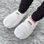 Pantofle na doma hřejivé Fleece – univerzální domácí pantofle s vůní levandule