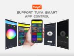 Diaľkové ovládanie pre RGB svetlo do bazéna - cez Smartphone TUYA app
