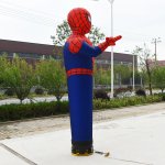 SPIDERMAN nafukovací panák  XXL - tancujúca reklama postavička reklamná s výškou 3 m