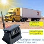 Kit retromarcia solare - Monitor 5" + telecamera magnetica wifi wireless HD 720P