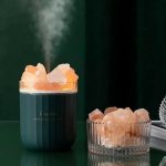 Lampa soľná himalájska so zvlhčovačom vzduchu – soľná lampa + aroma difuzér USB 5V