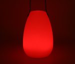 Prenosné LED svetlo s rúčkou do záhrady / terasu s výberom 8 farieb + vodeodolné IP44 krytie