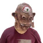 Maska na obličej kyklop – fantasy maska na Halloween pro děti i dospělé