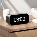 Wekker spioncamera 4K met WiFi / P2P voor mobiel (iOS/Android) + IR