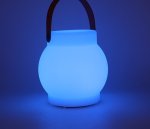 Lampáš RGB farby - prenosné LED svetlo o zmenou 8 farebných módov vonkajšie IP44 vodotesný
