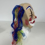 Maska na obličej hororový klaun – latexová maska na karneval pro děti i dospělé