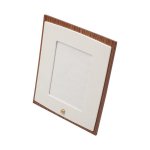 Kancelářský set na stůl - luxusní 11-dílný, ideální dárek (hnědé dřevo + bílá kůže)