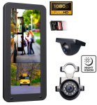 Súprava na cúvanie pre autobusy a nákladné vozidlá - 12,3" monitor s 2-kanálové zobrazenie + 2x Full HD 1080P kamera