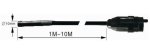 Gooseneck 3M - диаметър 6,8 мм + камера 10 мм