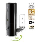 Telecamera IP WiFi per esterno HD iSensor Patio - girevole di 240°