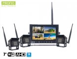 Drahtlose Rückfahrkamera HD 3x mit Monitor 7" HD - Backup Set