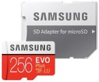 Samsung micro SDXC 256GB EVO Plus + Προσαρμογέας SD