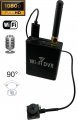 Knappkamera FULL HD 90° + WiFi DVR-modul för liveöverföring + ljud + 1500mAh batteri