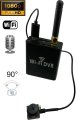 Caméra bouton FULL HD 90° + module WiFi DVR pour transmission en direct + audio + batterie 1500mAh