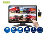 Monitor de carro de inversão de tela sensível ao toque de 9 polegadas + suporte para cartão SD 256