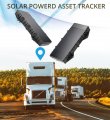 جهاز تحديد المواقع بالطاقة الشمسية 4G مع GPS/WIFI/BDS/LBS + حماية IP67 + بطارية 10000 مللي أمبير في الساعة