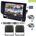 Parking cameras AHD set - 7" hybrid monitor + 2x HD camera