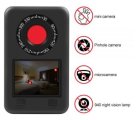 Détecteur de caméra cachée - Spy finder Mini avec LED IR 940nm + écran 2,2"