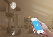 Motion sensor - 110° PIR motion sensor with WiFi for day/night motion detection