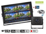 Coffret voiture AHD de recul - 1x moniteur hybride 10" + 1x cam