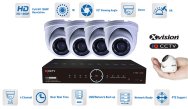 نظام كاميرا مايكرو AHD 4x 1080p مع 15 متر IR + DVR