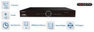 AHD hibrid DVR felvevő 1080P / 960H / 720P - 16 bemenet