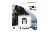 128 GB UHS-I U1 Kingston Canvas Select Plus SDXC kortelė