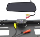Licence plate camera wifi set + 4.3" LCD mirror