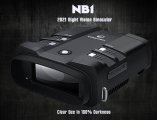 NB1 - binoculares de visión nocturna - zoom óptico 3x digital/10x