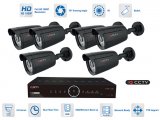 Zestawy kamer CCTV Kamera pociskowa 6x z 20m IR 1080P i rejestratorem AHD