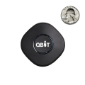 स्मार्टफ़ोन के माध्यम से रीयल-टाइम सक्रिय सुनने के साथ Qbit GPS लोकेटर