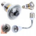 Spy Bulb camera with Night Vision + Motion Detection