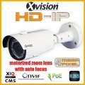 HD IP kamery 4Mpx širokoúhlá s 50m IR varifokální - BÍLÁ