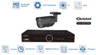 AHD професионален комплект - 1x bullet камера 1080P + 40m IR и DVR