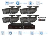 نظام الأمن AHD - 8x bullet camera 1080P + 40m IR and DVR