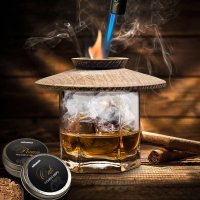 Set Whisky Smoker – údiaca súprava s pilinami, horákom a 4 príchuťami